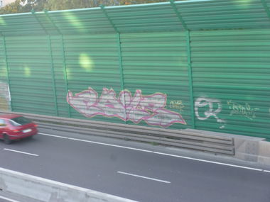 Graffiti Bombing in Magdeburg - Photo by Candyflip - cais, magdeburg