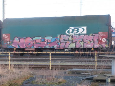 Graffiti Train - Photo by Candyflip - nosc, ster, gmc