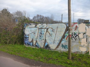 Graffiti Bombing in Magdeburg - Photo by Candyflip - süd, sued, magdeburg