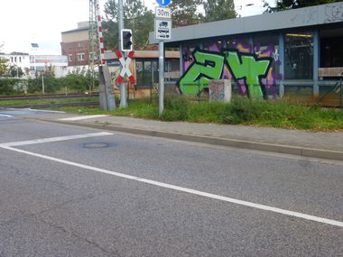 Graffiti Bombing in Magdeburg - Photo by Candyflip - 24, 24er
