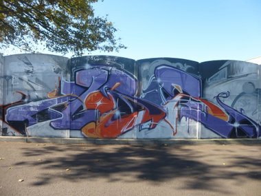 Graffiti Wall in Magdeburg - Photo by Candyflip - mobar