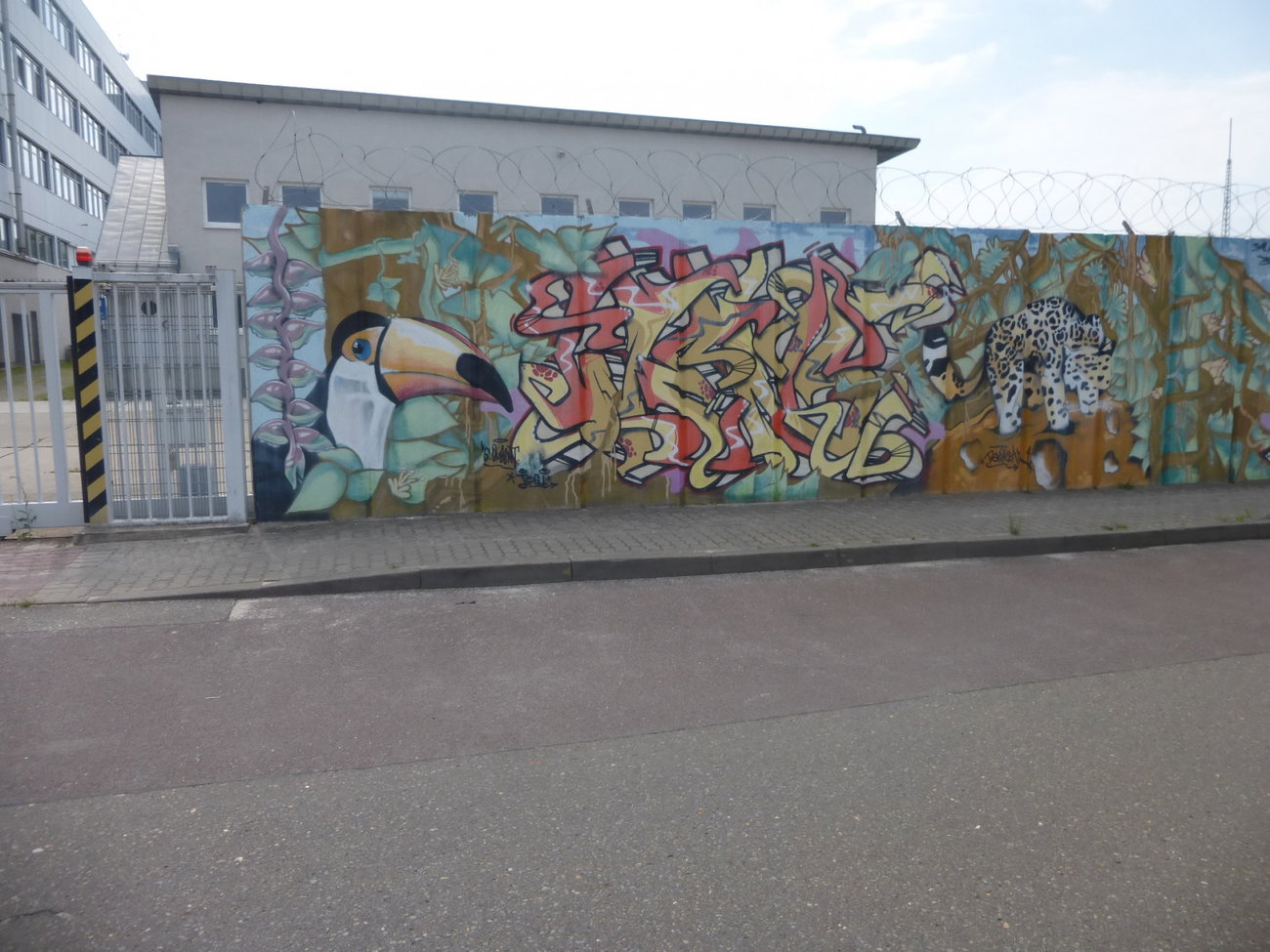 Graffiti Wall in Magdeburg - Photo by Candyflip