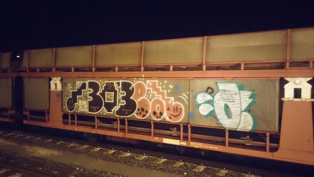 Graffiti Train - Photo by Candyflip