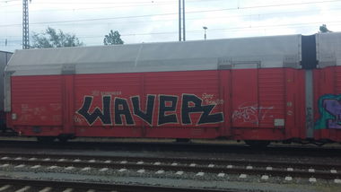 Graffiti Train - Photo by Candyflip