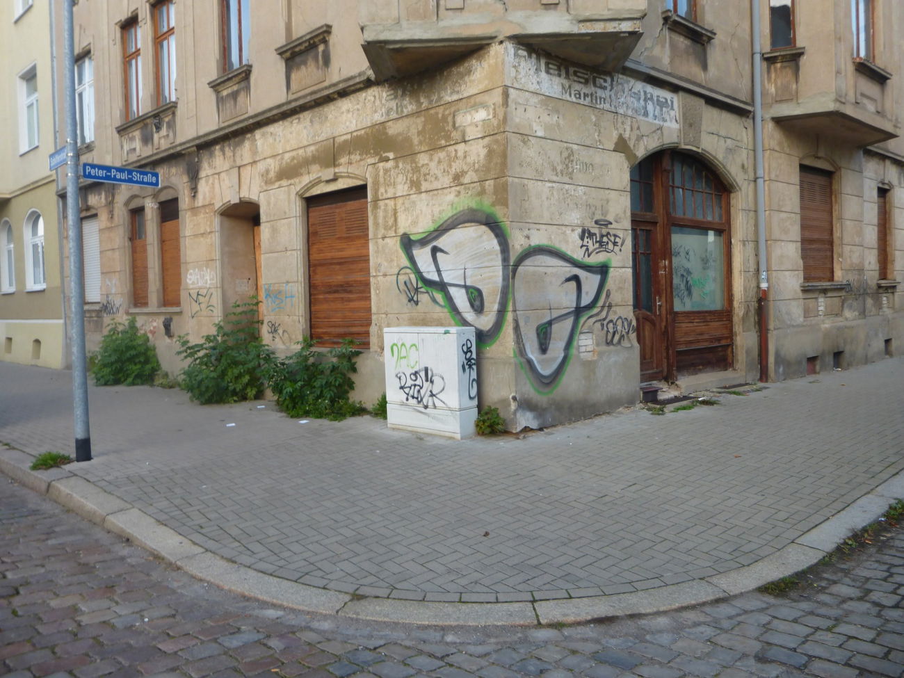 Graffiti Bombing in Magdeburg - Photo by Candyflip - oo, ohoh, magdeburg