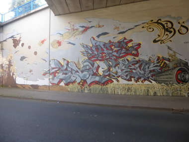 Graffiti Wall in Magdeburg - Photo by Candyflip - alize, brio, peka