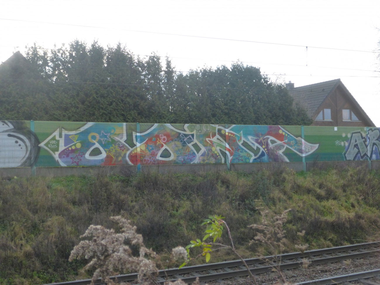 Graffiti Bombing in Magdeburg - Photo by Candyflip - oo, ohoh, nf