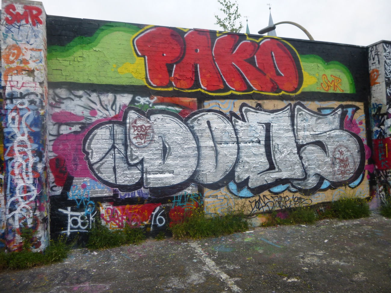 Graffiti Wall in Braunschweig - Photo by Candyflip - doqs, dq (2016)