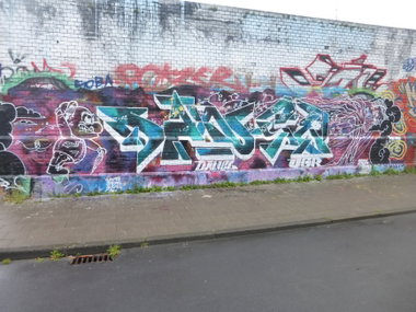 Graffiti Wall in Braunschweig - Photo by Candyflip