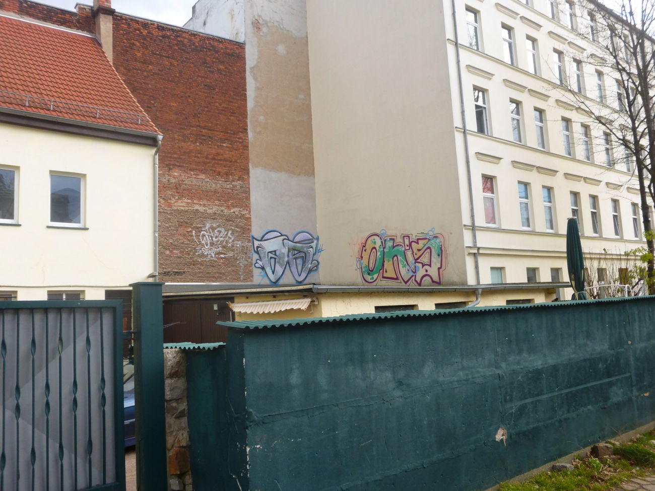 Graffiti Bombing in Magdeburg - Photo by Candyflip - oo, ohoh, magdeburg