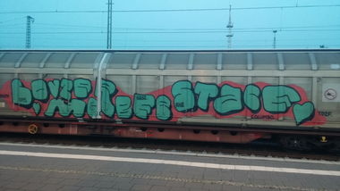 Graffiti Train - Photo by Candyflip