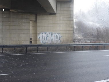 Graffiti Bombing in Landkreis Helmstedt - Photo by Candyflip - nema, a2