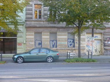 Graffiti Bombing in Magdeburg - Photo by Candyflip - cmb