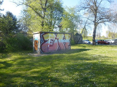 Graffiti Bombing in Magdeburg - Photo by Candyflip - oh, oo, ohoh