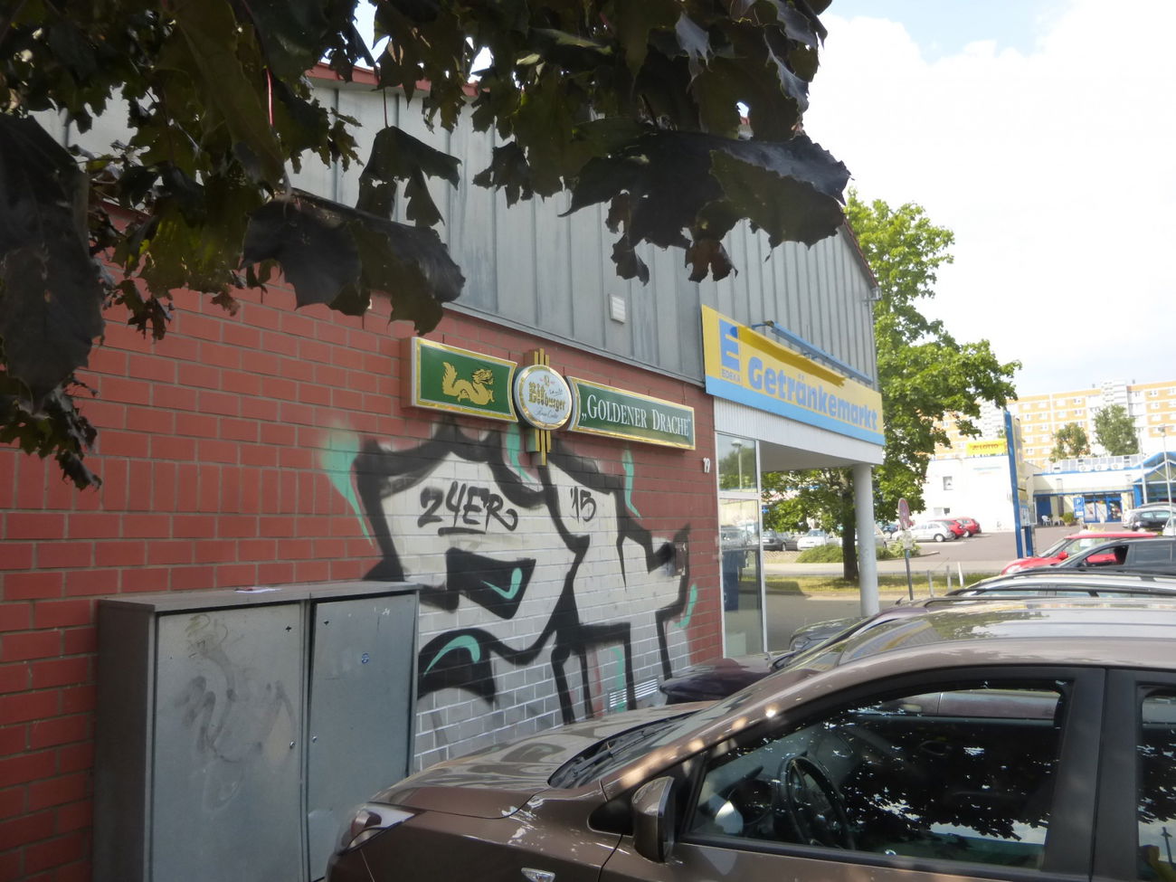 Graffiti Bombing in Magdeburg - Photo by Candyflip - 24, 24er