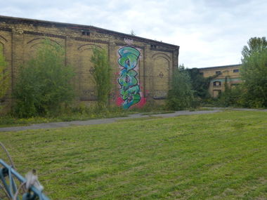 Graffiti Bombing in Magdeburg - Photo by Candyflip - oo, ohoh