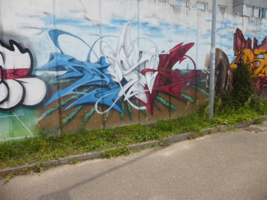 Graffiti Wall in Magdeburg - Photo by Candyflip - exer, ?