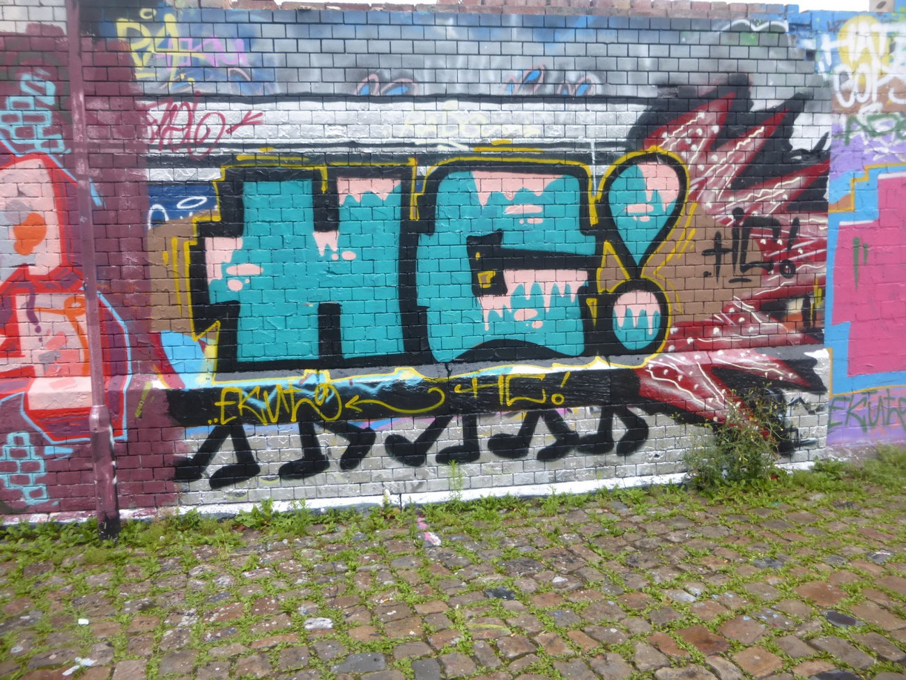 Graffiti Wall in Braunschweig - Photo by Candyflip - hc