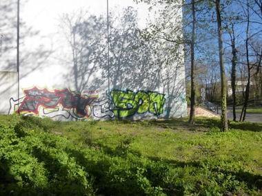 Graffiti Bombing in Magdeburg - Photo by Candyflip - 24, sok