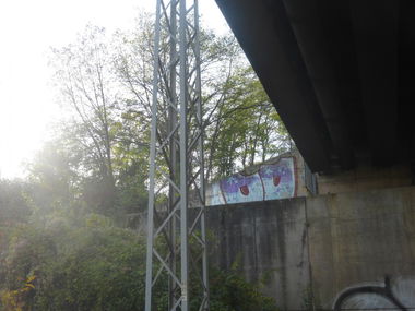 Graffiti Bombing in Magdeburg - Photo by Candyflip - oo, ohoh