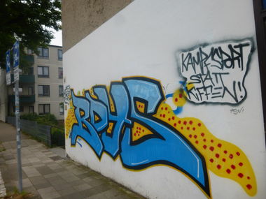 Graffiti Bombing in Braunschweig - Photo by Candyflip - boys, zrbs, braunschweig