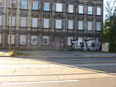 Graffiti Bombing in Magdeburg - Photo by Candyflip - oo, ohoh, capz