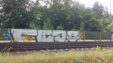 Graffiti Bombing in Deutschland - Photo by Candyflip - pc98, psycho, clan