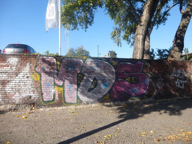 Graffiti Bombing in Magdeburg - Photo by Candyflip - md, mdcrew