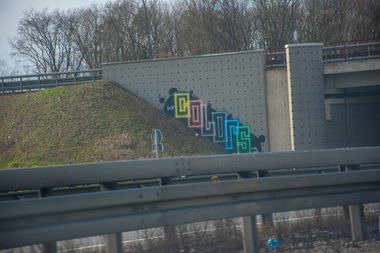 Graffiti Bombing in Hannover - Photo by Candyflip - colors