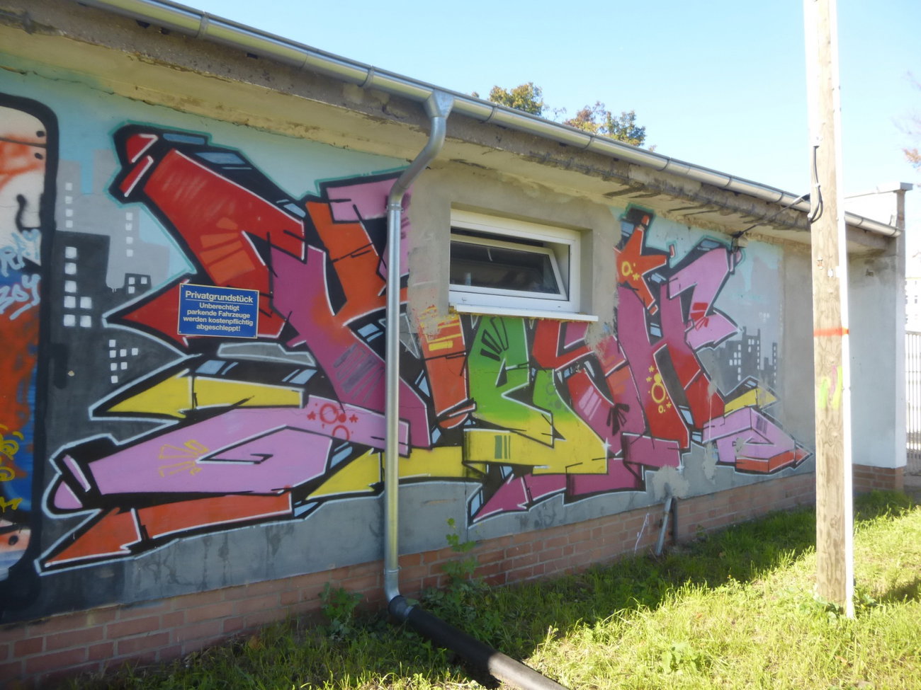 Graffiti Wall in Magdeburg - Photo by Candyflip - kesh, süd