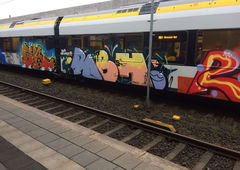 Graffiti Train - Photo by Candyflip