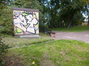 Graffiti Bombing in Magdeburg - Photo by Candyflip - 24, 24er