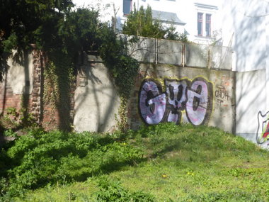 Graffiti Bombing in Magdeburg - Photo by Candyflip - goa, ohoh