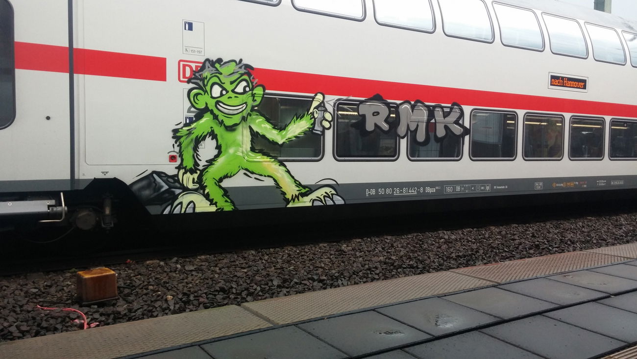 Graffiti Train - Photo by Candyflip