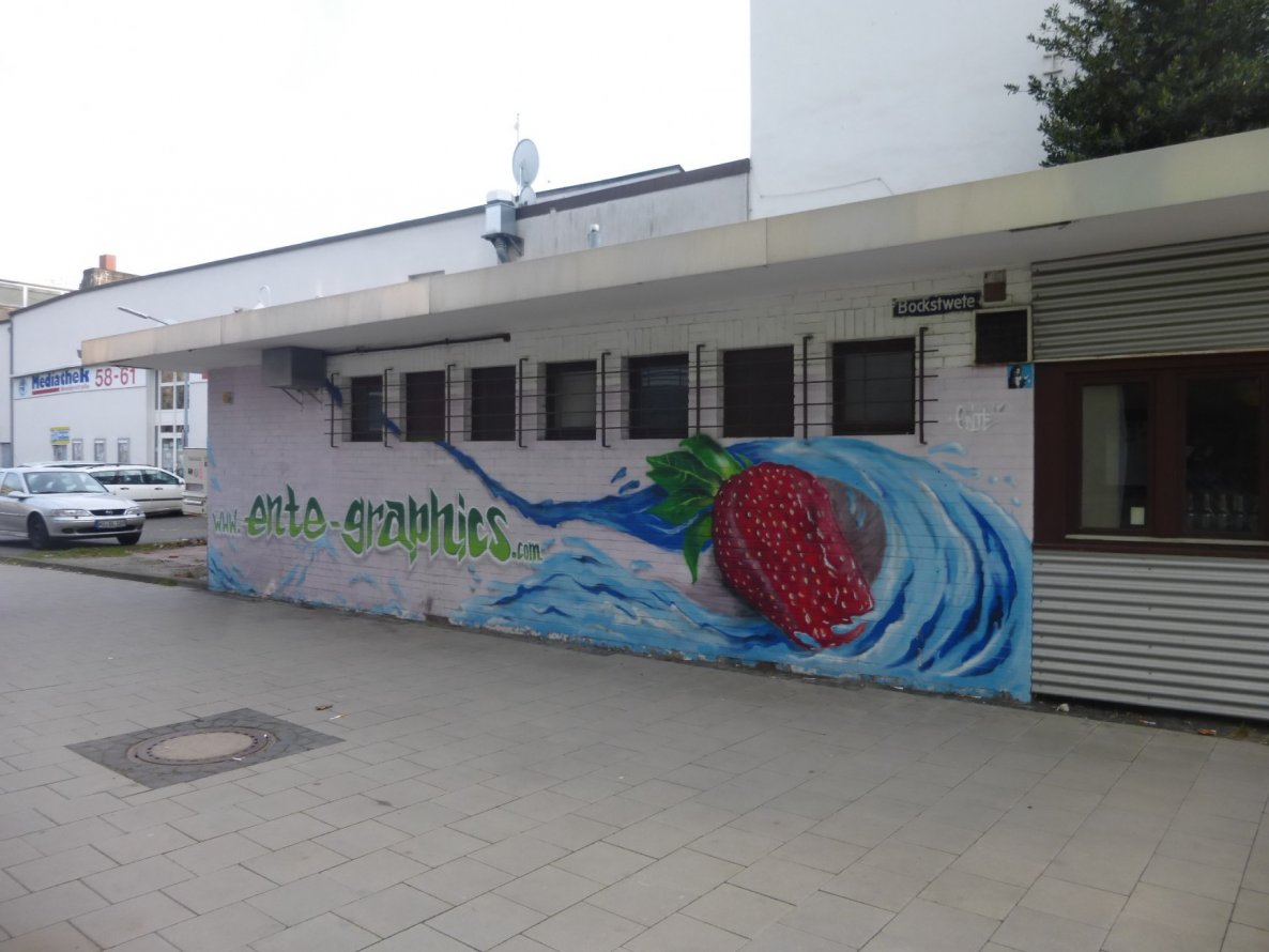Graffiti Wall in Braunschweig - Photo by Candyflip - ente, braunschweig