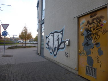 Graffiti Bombing in Magdeburg - Photo by Candyflip - oo, ohoh, these