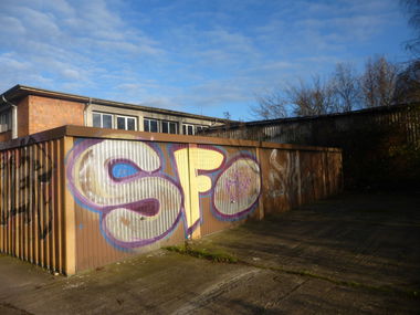 Graffiti Bombing in Magdeburg - Photo by Candyflip - sfo, magdeburg