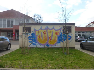 Graffiti Bombing in Magdeburg - Photo by Candyflip - oo, ohoh, magdeburg