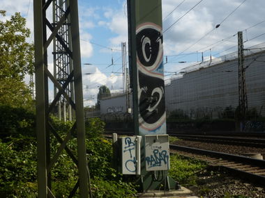 Graffiti Bombing in Magdeburg - Photo by Candyflip - oo, ohoh