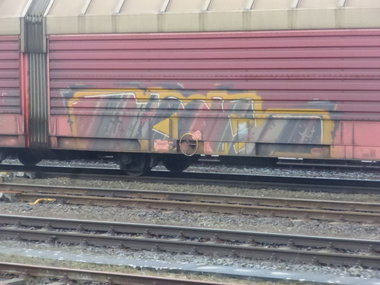 Graffiti Train - Photo by Candyflip