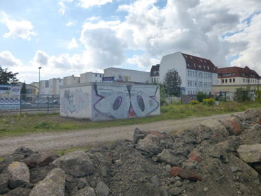 Graffiti Bombing in Magdeburg - Photo by Candyflip - oo, ohoh