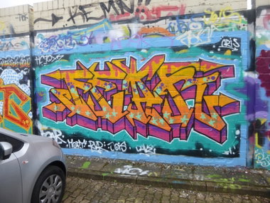 Graffiti Wall in Braunschweig - Photo by Candyflip - fear