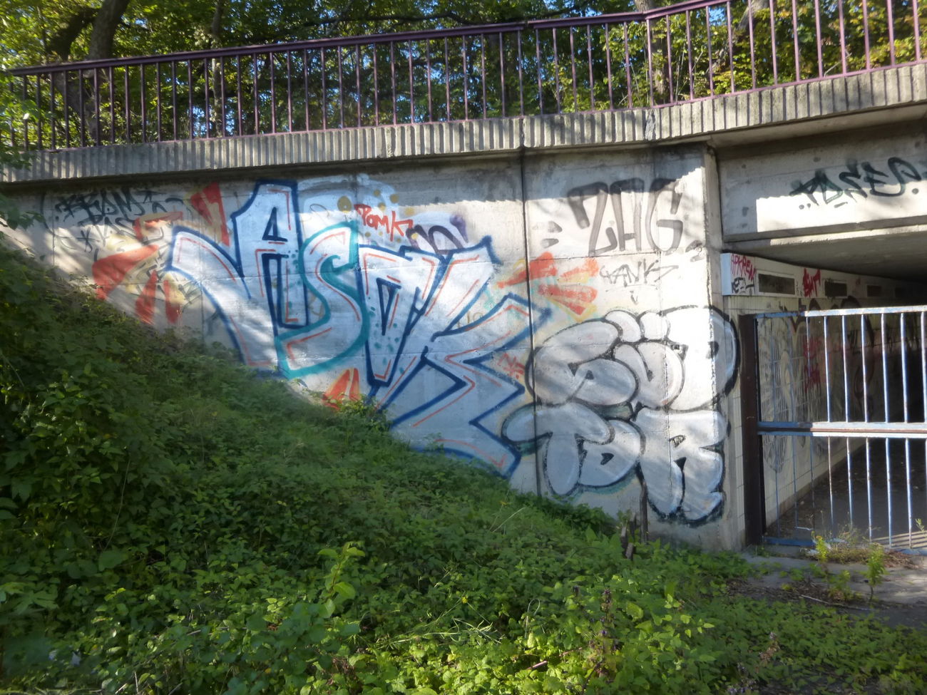 Graffiti Bombing in Magdeburg - Photo by Candyflip - asok, sd, sued