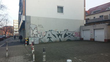Graffiti Bombing in Braunschweig  - Photo by Candyflip - awz, braunschweig