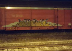 Graffiti Train - Photo by Candyflip