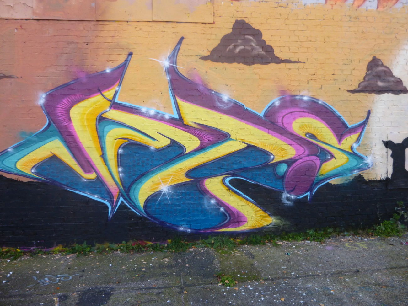 Graffiti Wall in Magdeburg - Photo by Candyflip (2015)