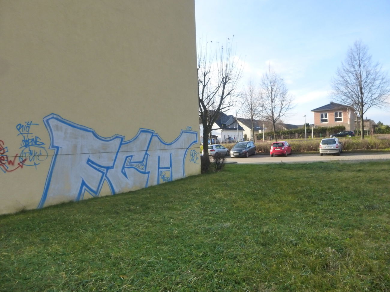 Graffiti Bombing in Magdeburg - Photo by Candyflip - fcm, 1fcm, agdeburg