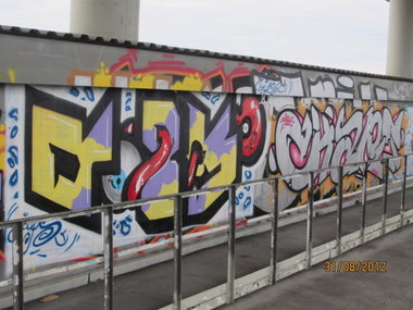 Graffiti Wall - Photo by Caps_WCBS