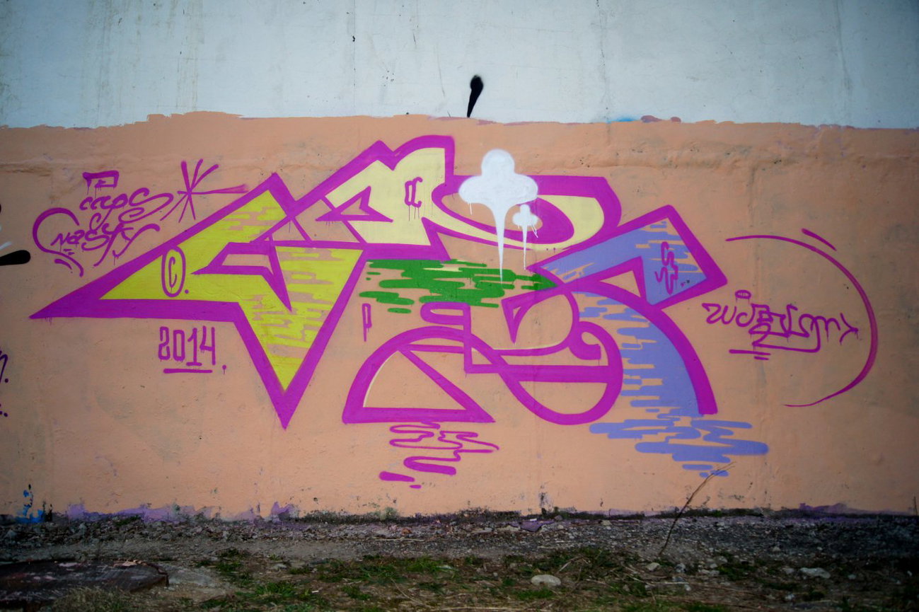 Graffiti Wall - Photo by Caps_WCBS