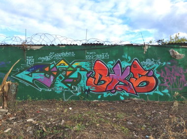 Graffiti Wall - Photo by Caps_WCBS